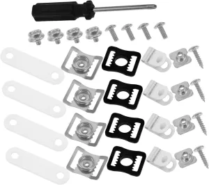 -in- Helmet Repair Kit 57pc Chin Strap Visor Screws Nuts for Ice Hockey Football Rugby Baseball Players