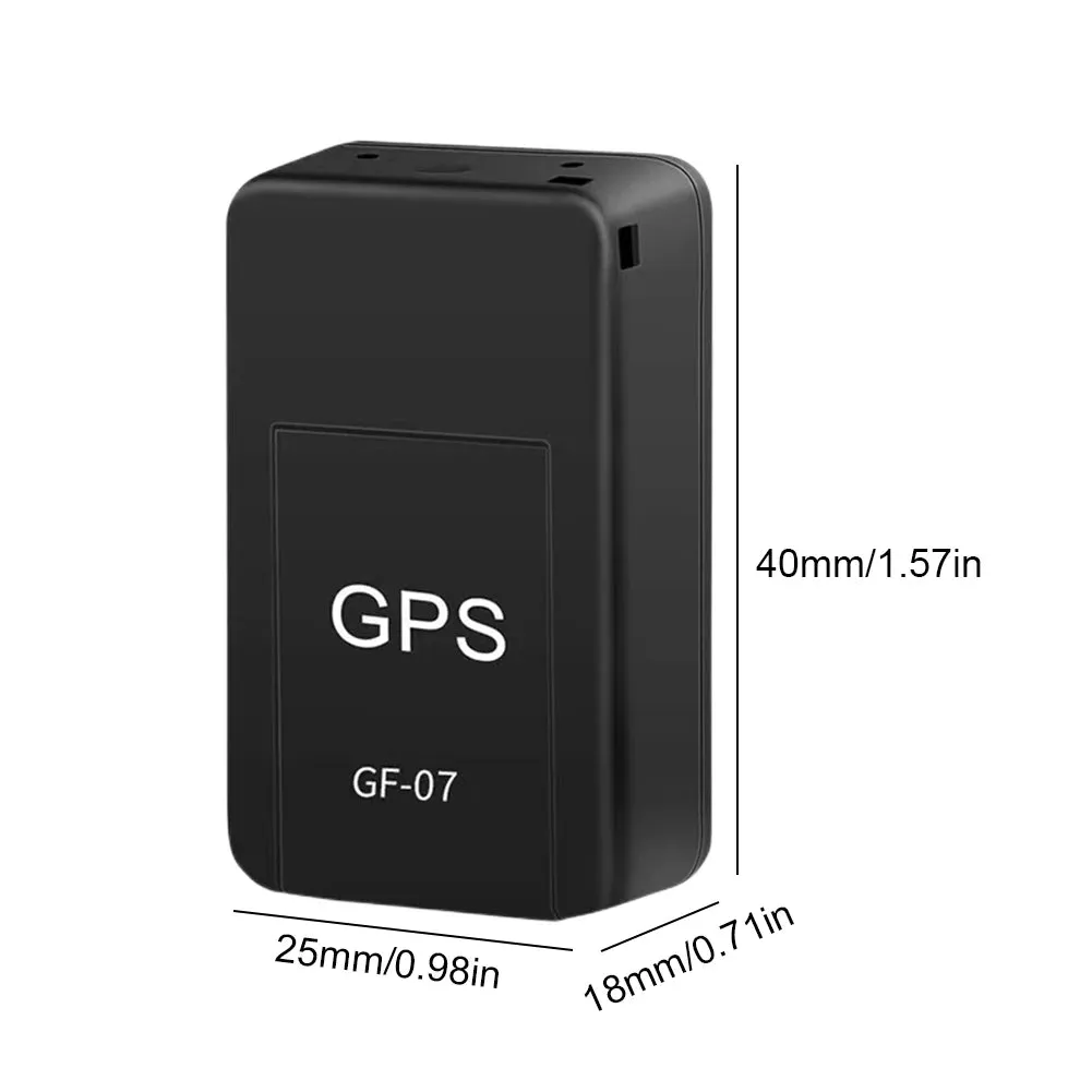1-4 PCS GF-07 Mini GPS Tracker Magnetic Car Real Time Tracking Anti-Theft Anti-lost Locator SIM Message Positioner For Car Kids