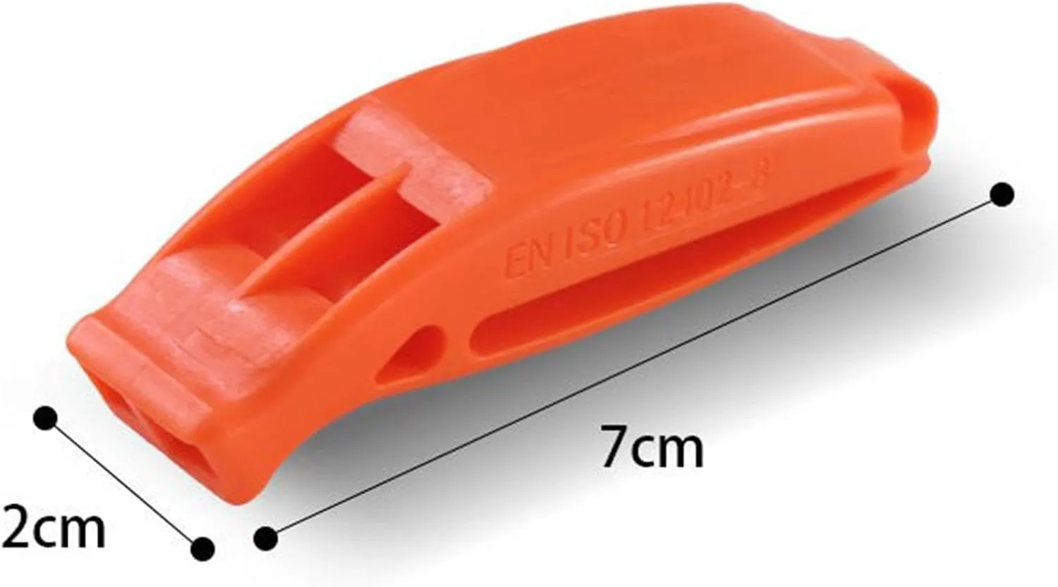 10 Pieces Emergency Whistle Security Whistle Practical Clip with Lanyard Outdoor for Hunting Signaling Kayak