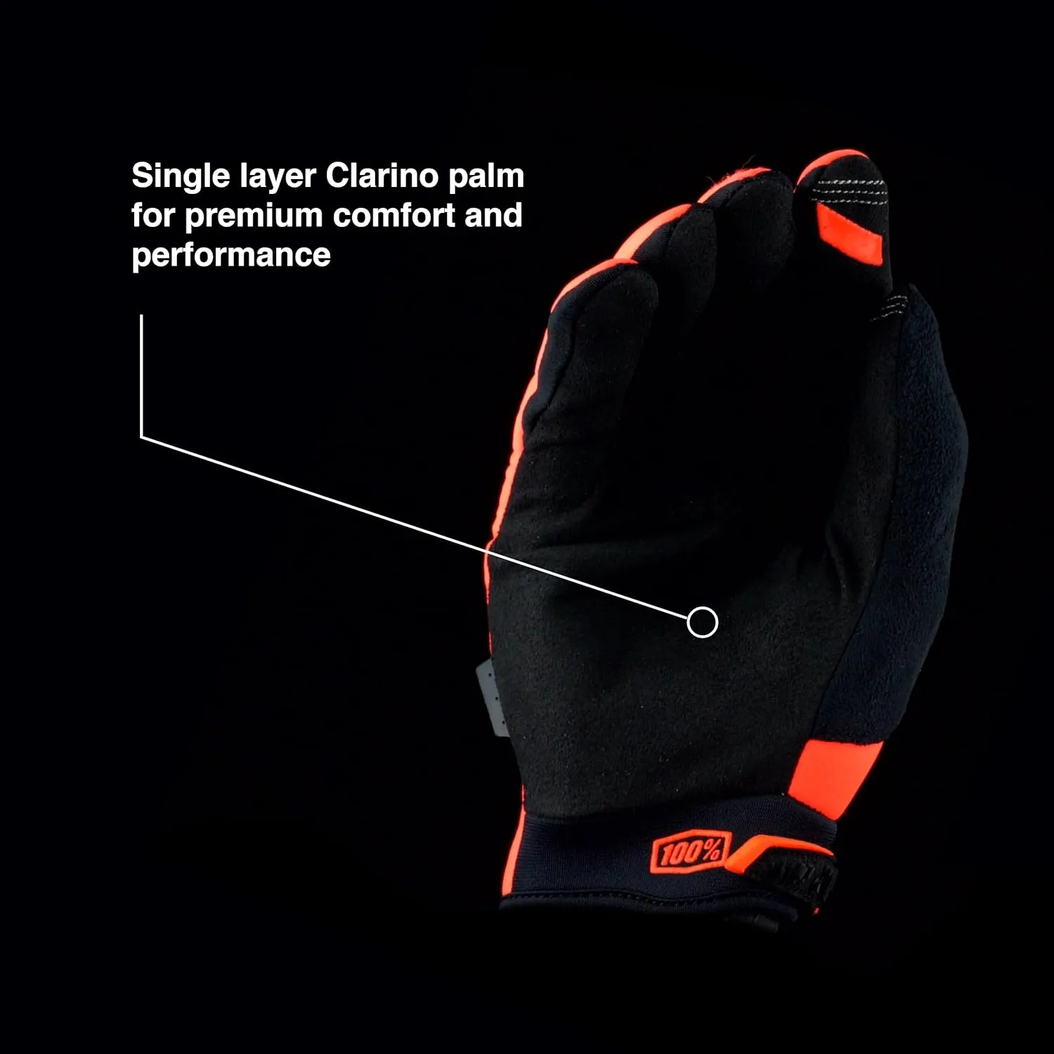 100% BRISKER Youth Cold Weather Motocross & Mountain Bike Gloves - Warm Winter MTB & MX Powersport Racing Protective Gear