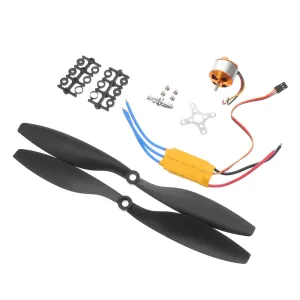 1000kv Motor Set Professional Electronic Speed-Controller Compatible Aircraft Helicopters Drones Safety Protection Cost-