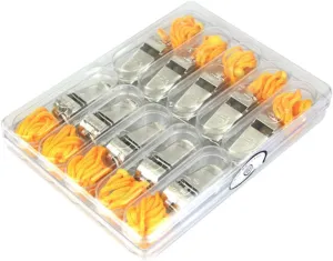 10pcs Referee Whistle Set with Loud Whistles for Soccer Football Emergency Use Lightweight and Portable with Keychain for Sports Events and Training