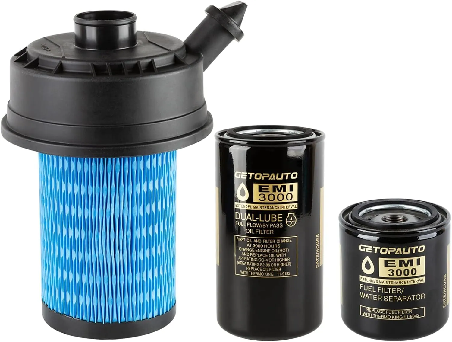 11-9300 Air Filter 11-9182 Oil Filter 11-9342 Fuel Filter Maintenance Filter Service Kit Fit for Thermo King SB190, SB210, SB230, SB300, SB330