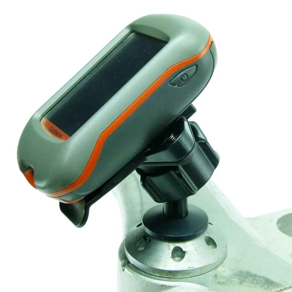12mm Hex Motorbike Mount fits Honda Blackbird - Kawasaki Motorcycles & Dedicated Cradle for Garmin Astro Devices (sku 50045)