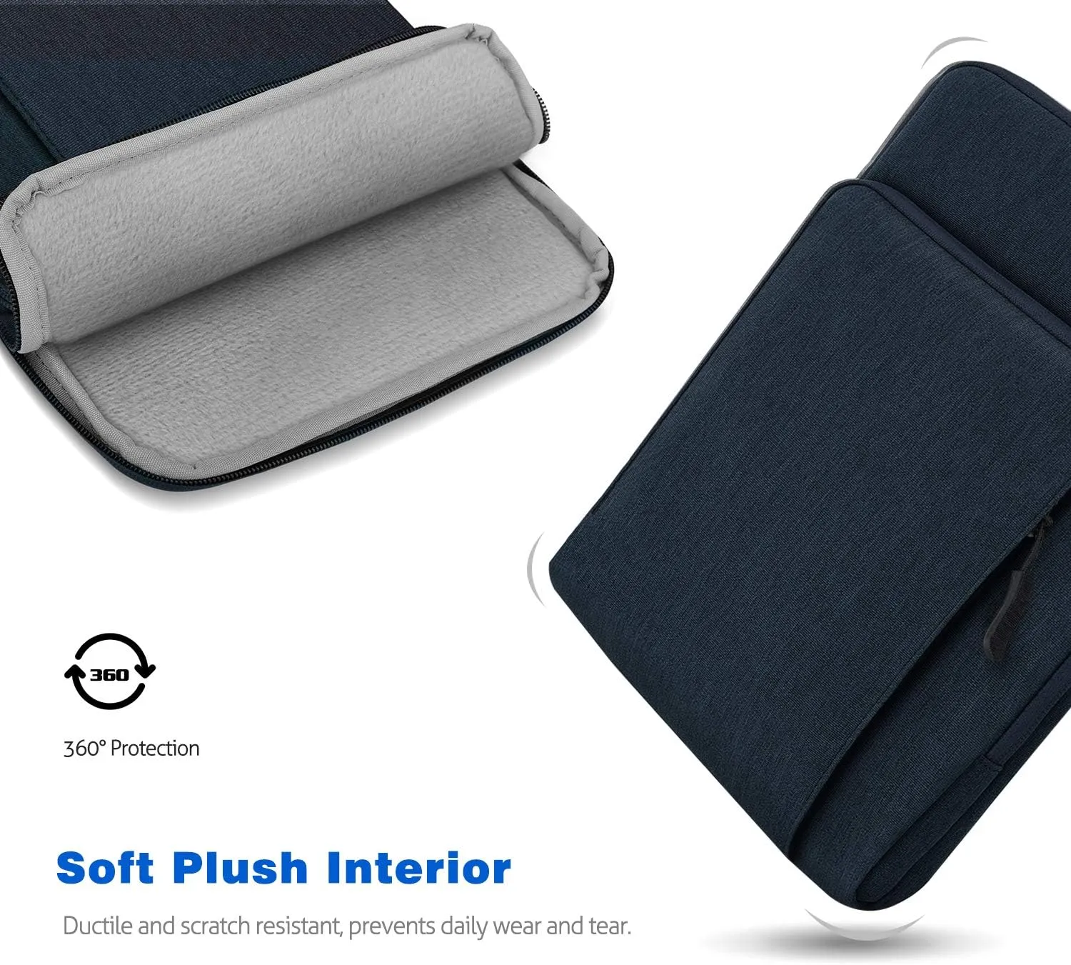 13-13.3 Inch Tablet Sleeve Case Shoulder Bag for iPad Pro 13", iPad Air 13", iPad Pro 12.9", Galaxy Tab S10  Plus