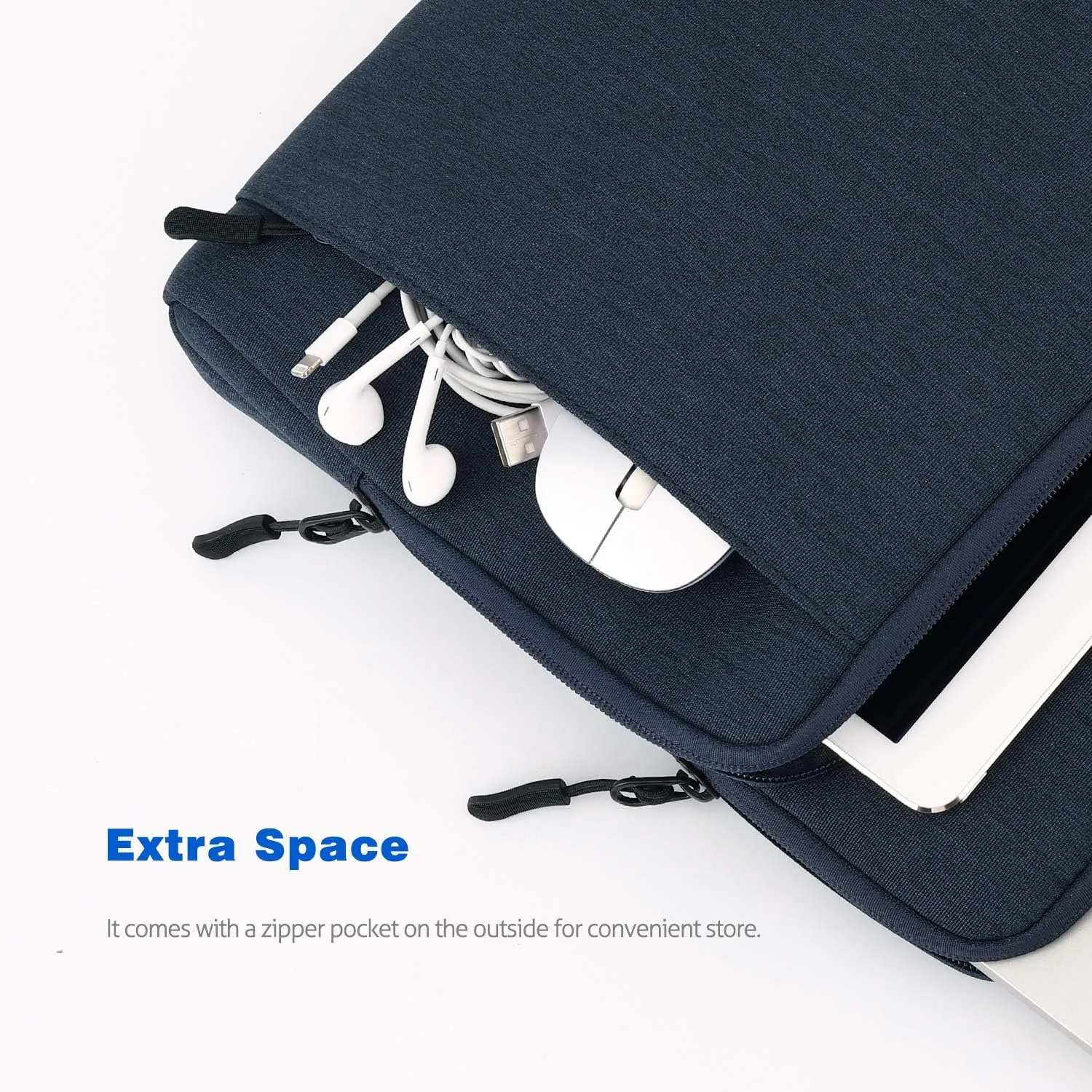 13-13.3 Inch Tablet Sleeve Case Shoulder Bag for iPad Pro 13", iPad Air 13", iPad Pro 12.9", Galaxy Tab S10  Plus