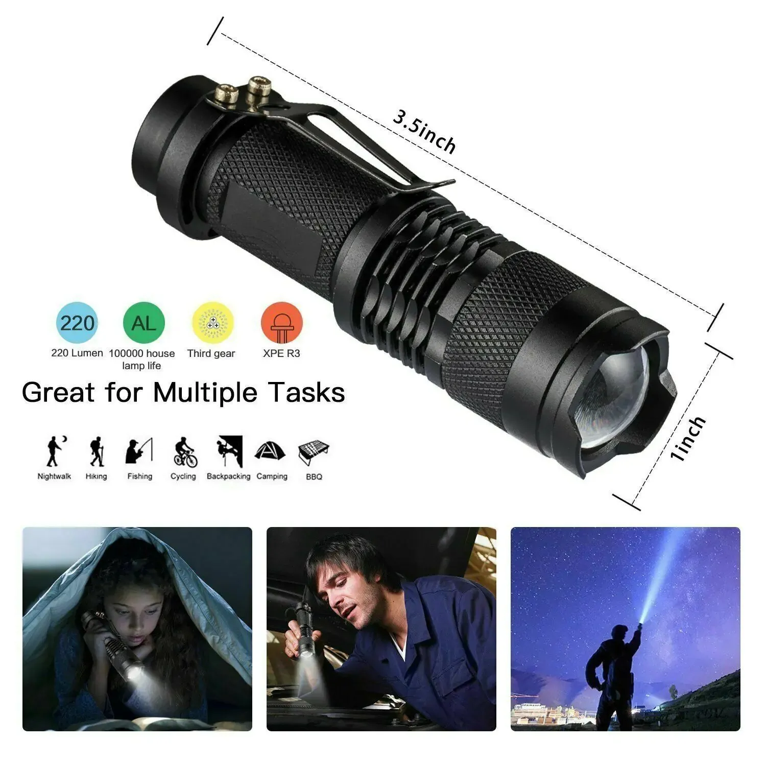 14 In 1 Emergency Survival Kit - Tactical Tools, First Aid, Multi-Function Gear for Outdoor Adventure