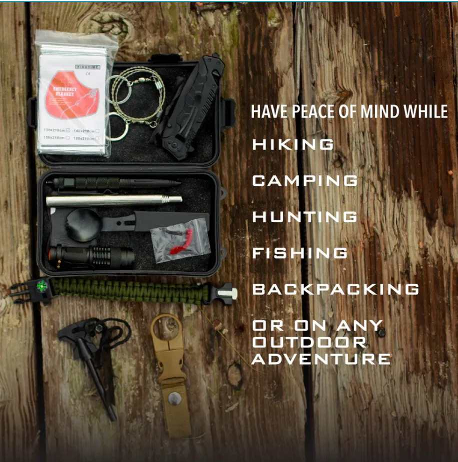 14-In-1 Emergency Survival Kit