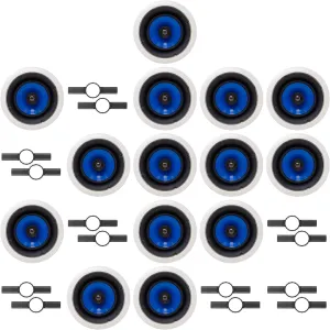 14 Legrand HT5650 5000 Series 6.5" in-Ceiling Speaker (Sold Individually)   Install KIT (PRE Construction Bracket)