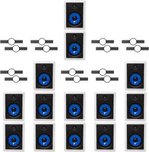 14-Legrand HT5651 5000 Series 6.5" in-Wall Speaker (Sold Individually)   Install KIT (PRE Construction Bracket)