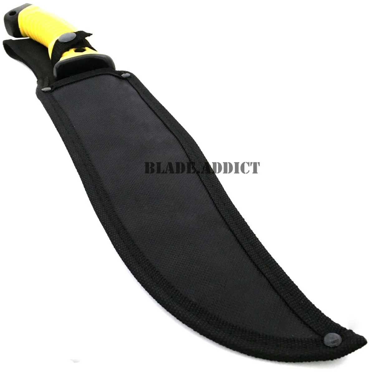 16" Survival Machete Fixed Blade Hunting Knife