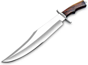 17” inches full tang handmade bowie knife. Fixed blade hunting knife, skinning knife, camping knife, bushcraft knife, everyday carry and outdoor tools with a Leather sheath., Brown White