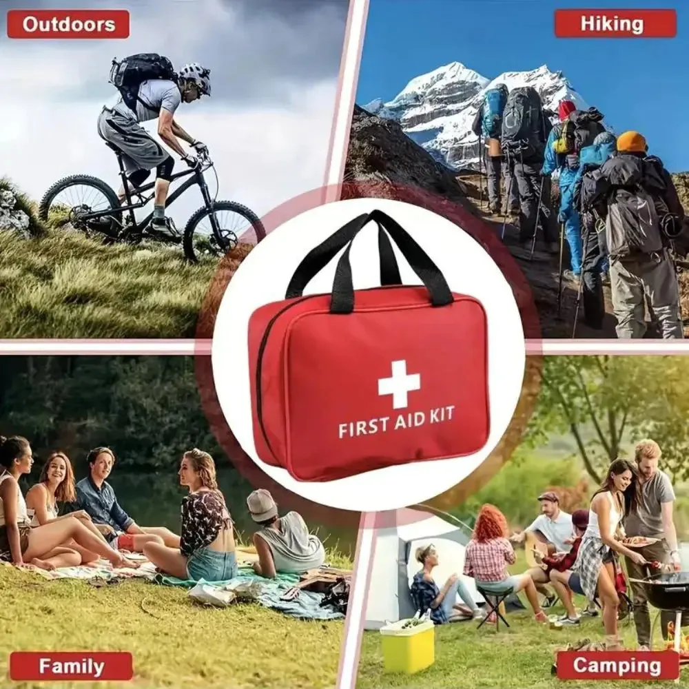173-Piece First Aid Kit for Camping, Hiking, and Home Emergencies – Essential Survival Gear