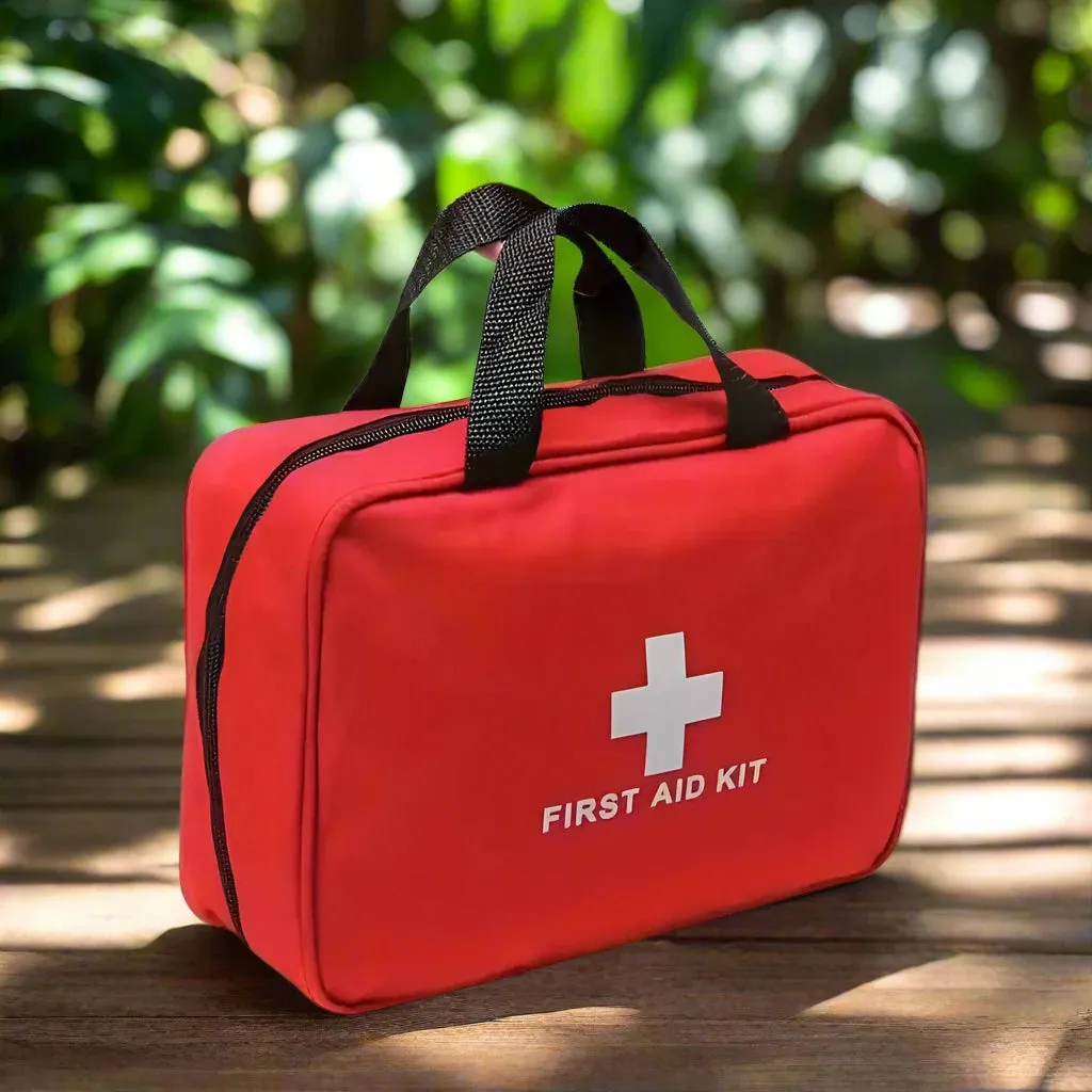 173-Piece First Aid Kit for Camping, Hiking, and Home Emergencies – Essential Survival Gear