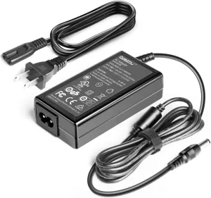 19V 3A AC DC Adapter Charger Compatible with AMD Ryzen Pro UM250 Mini PC ZOTAC Beelink SEI10 Mini Desktop Computer Intel NUC Kit Power Supply Cord Cable