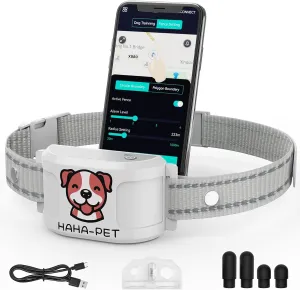 2-in-1 Bluetooth GPS Electronic Fence, Wireless Training Collar, GPS Wireless Electronic Dog Fence System, Smart Dog Collar, Pet Outdoor Enclosure
