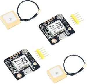 2 PCS GT-U7 GPS Module GPS Receiver Navigation Satellite Positioning NEO-6M with 6M 51 Microcontroller STM32 R3 IPEX Active GPS Antenna High Sensitivity for Arduino Drone Raspberry Pi Flight