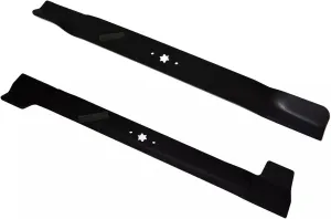 2 x 76 cm Throwing   Extra Throwing Knife Compatible with MTD Yard Man Gutbrod Wolf 742-0609   742-04058