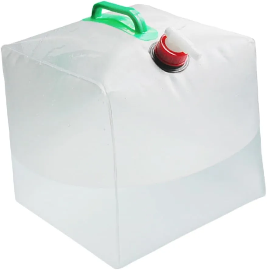 20l Storage Container Water Bag Lightweight Compact Portable Bucket Leakproof for Outdoor Activities