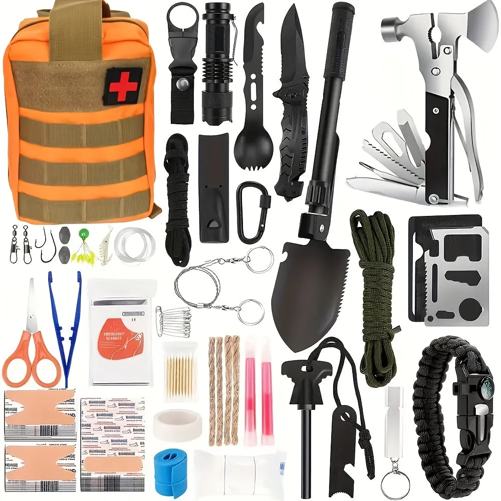 20pcs Insulation Blankets And 158pcs Survival Equipment