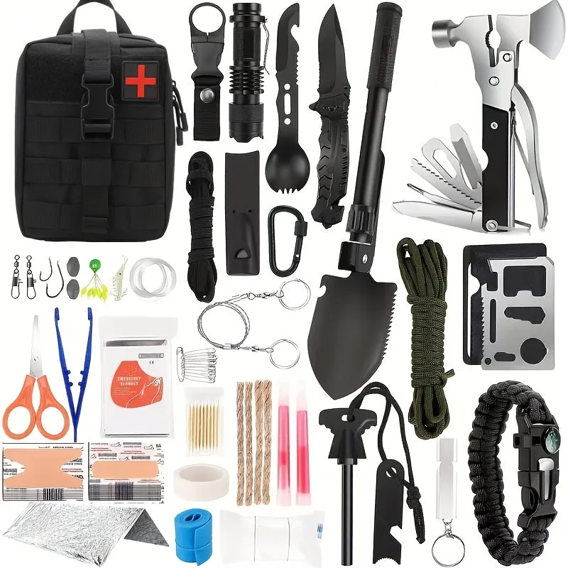 20pcs Insulation Blankets And 158pcs Survival Equipment
