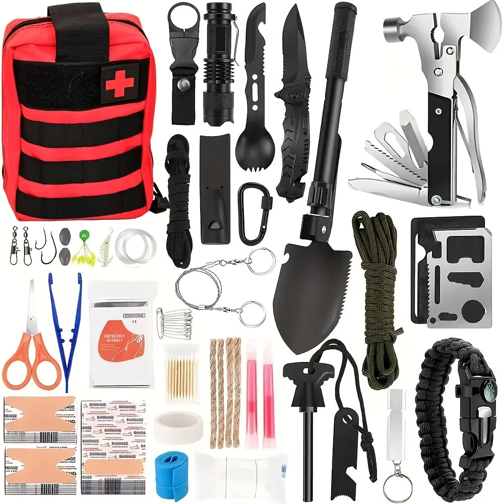 20pcs Insulation Blankets And 158pcs Survival Equipment