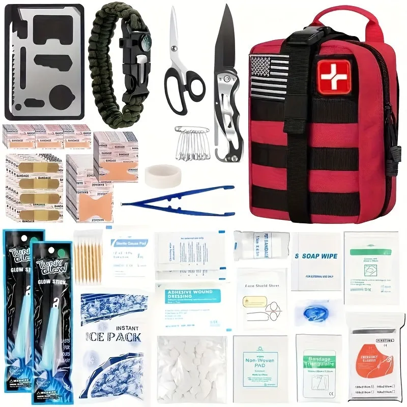 20pcs Insulation Blankets And 158pcs Survival Equipment