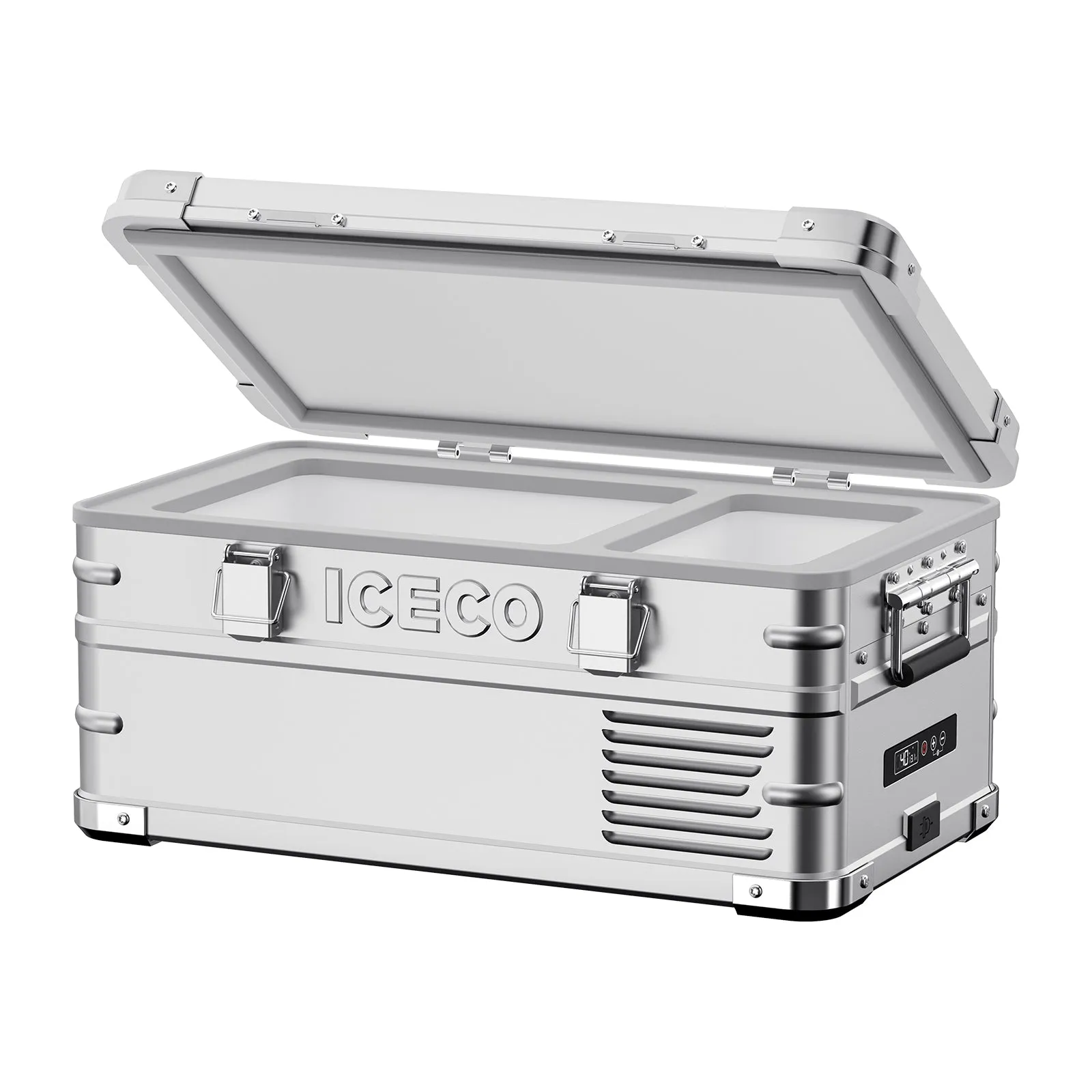 21QT APL20 Light Duty Single Zone Aluminum Freezer With Cover | ICECO