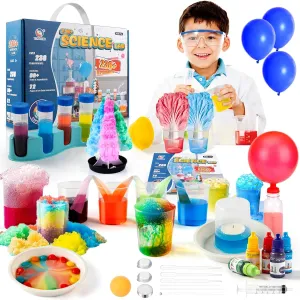 238  Kids Science Kit, STEM Projects, Chemistry Set, Science Toys - Ages 5-12