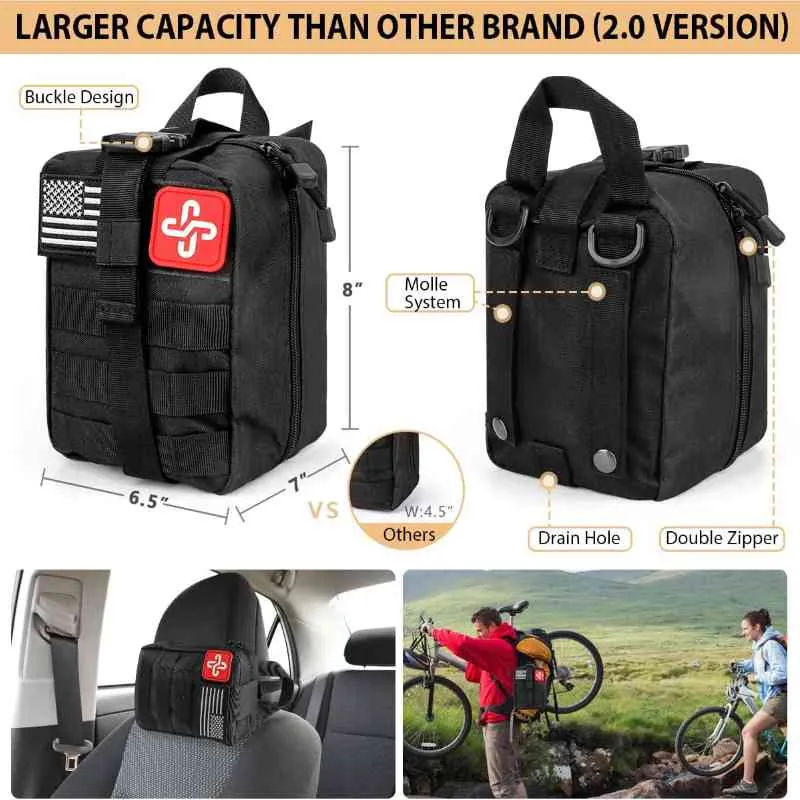 250pc Camping Survival Kit