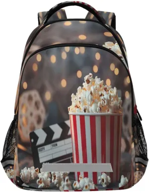 3d Clapperboard Design Waterproof Backpack - Casual Outdoor Sports Daypack with Ergonomic Shoulder Straps#857
