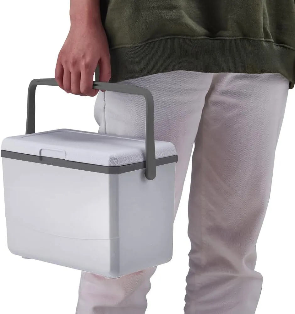 3L Insulated Portable Cooler - Compact Classic Series Leakproof Hard Cooler with 3-Day Ice Retention, Mini Outdoor Cooler for Picnics, Day Trips & Car Camping (Lightweight & BPA-Free)
