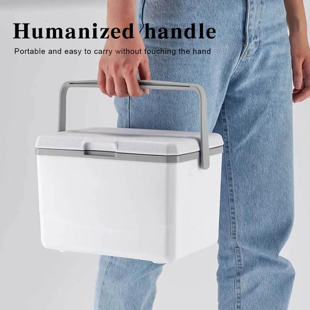 3L Insulated Portable Cooler - Compact Classic Series Leakproof Hard Cooler with 3-Day Ice Retention, Mini Outdoor Cooler for Picnics, Day Trips & Car Camping (Lightweight & BPA-Free)