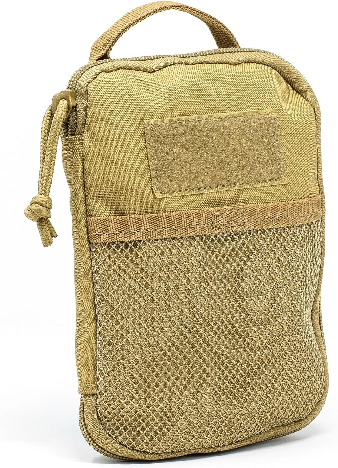 3VGEAR Compact Pocket Organizer - MOLLE Compatible EDC Pouch with Clamshell Opening and YKK Annex Clips - Rugged 600D Water-Resistant Tactical EDC Organizer