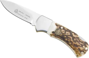 4-Star Mini Staghorn Folding Pocket Knife