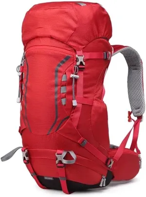 40 Liters Mountaineer Backpack Large Capacity Hiking Camping Daypack Molle Trekking Bag for Climbing Sports Outdoor