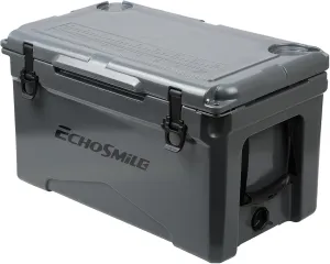 40 Qt Insulated Rotomolded Gray Cooler for Camping, Tailgating - 5 Day Ice Retention, Rugged & Durable