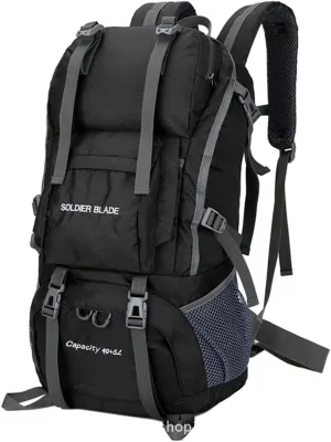 40L Hiking Backpack, Water Resistant Backpacking Camping Backpack for Women Men