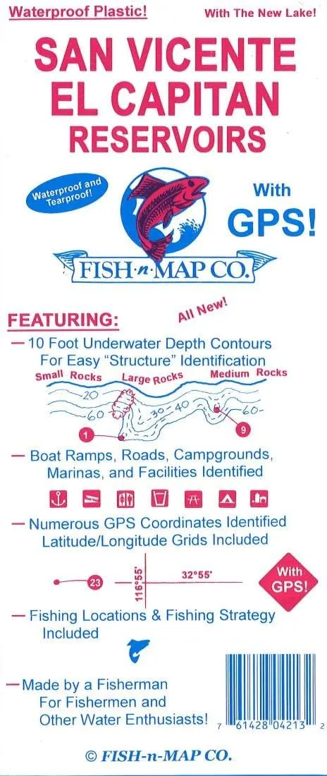 4213 Fish-N-Map 04213 San Vicente & El