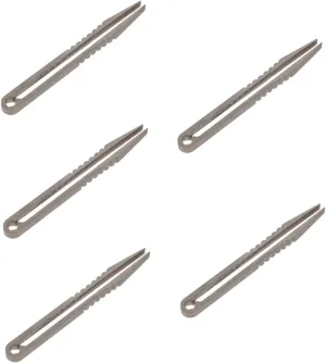 5 pcs Compact Outdoor Precision Machining Fish Hiking Supplies Bbq Cooking Use Gadget Survival Wrench Numerical Pick Seafood Socket Mini Steel Titanium