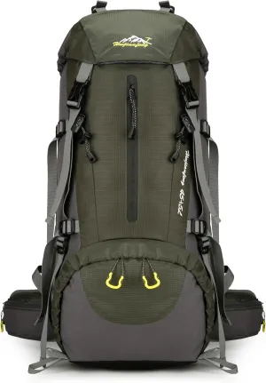 50L Backpack, Great for Outdoor sport, Hiking, Trekking, Camping Travel, Mountain Climbing. Waterproof Mountaineering Bag, Travel Climbing Daypacks, Knapsack, Rucksack