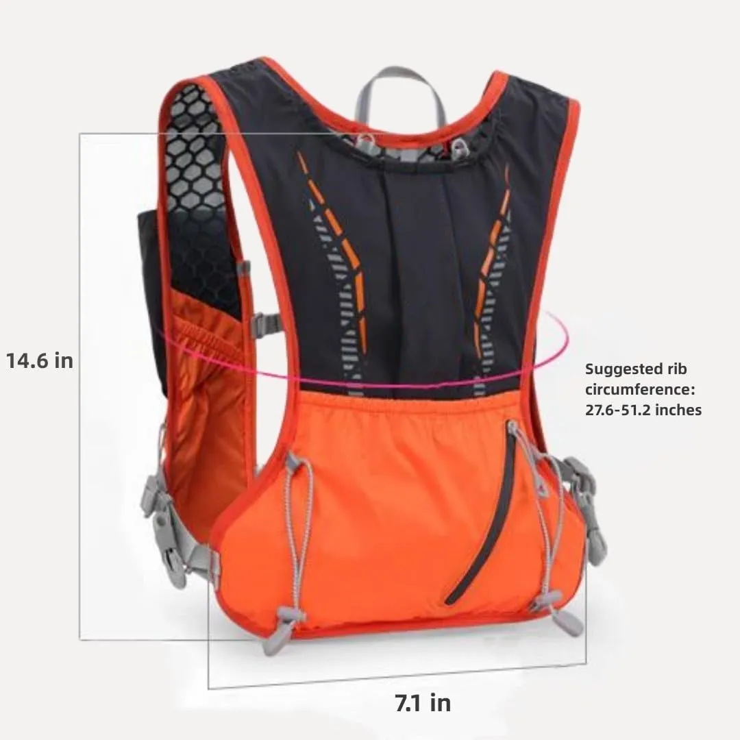 5L Hydration Pack for Women, Lightweight Running Backpack with Reflective Strip, Perfect for Trail Running and Hiking