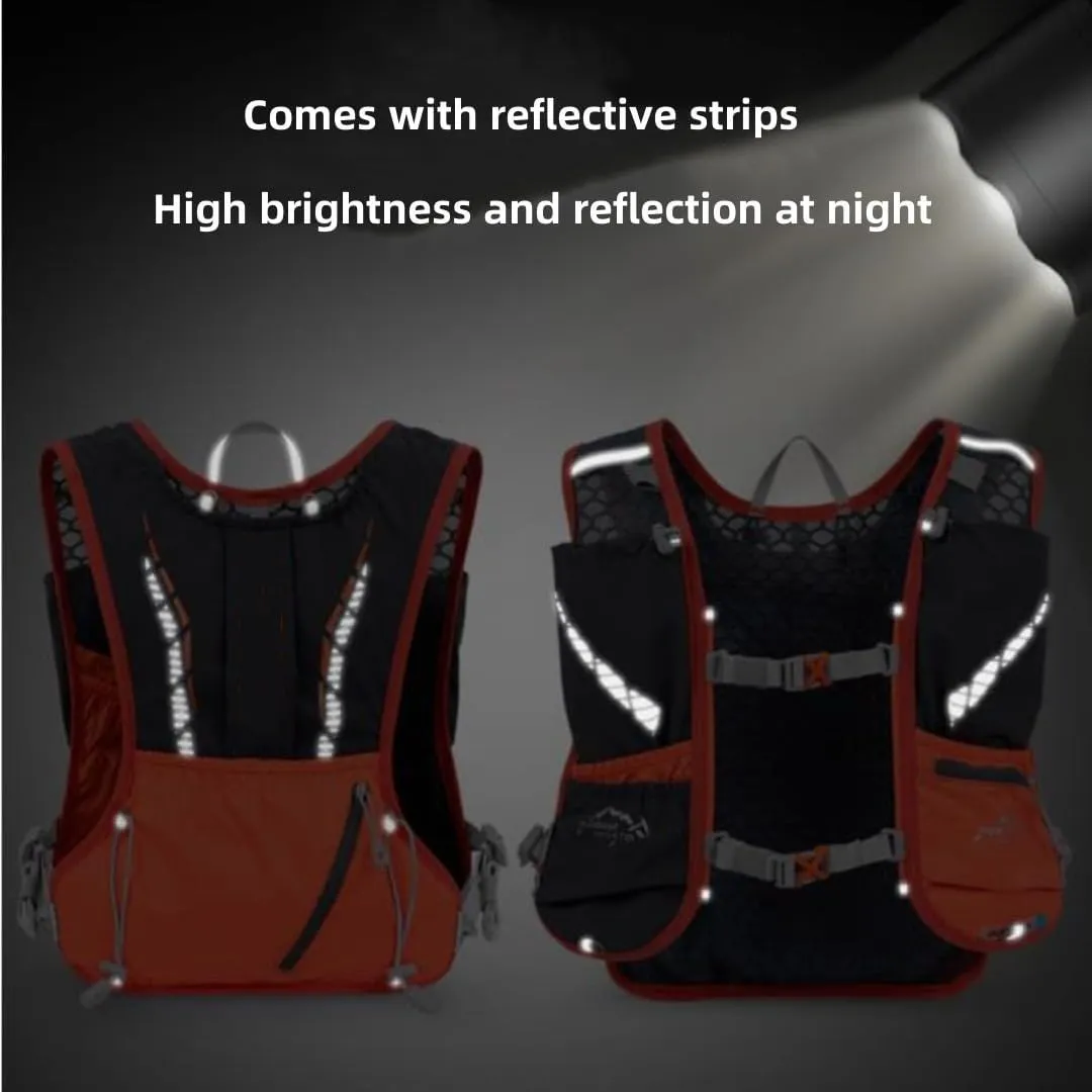 5L Hydration Pack for Women, Lightweight Running Backpack with Reflective Strip, Perfect for Trail Running and Hiking