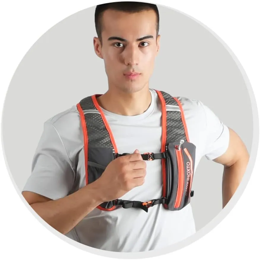 5L Outdoor Running Backpack Bicycle Backpack Sports Vest Ultralight Riding Bag Women Men Breathable Jogging Sport Backpack for Camping Hiking Cycle Sport Bag