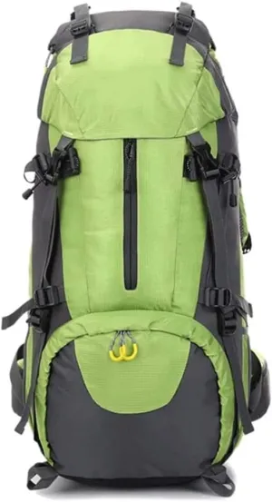 60L Camping Hiking Backpack Waterproof Lightweight Backpack Packable Bag Casual Outdoor Sport Travel Daypacks(Green)