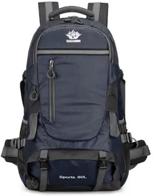 60L Large Camping Backpack,Lightweight Hiking Trekking For Men Women Outdoors Large Capacity Mountaineering Bag(Dark Blue)