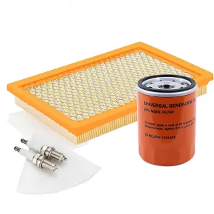 6482 Maintenance Kit Fit for Generac 8kW 10kW Standby Generators 410cc 460ccEngine Scheduled Maintenance Kit Include 9371AS Air Filter, 070185E Oil Filter