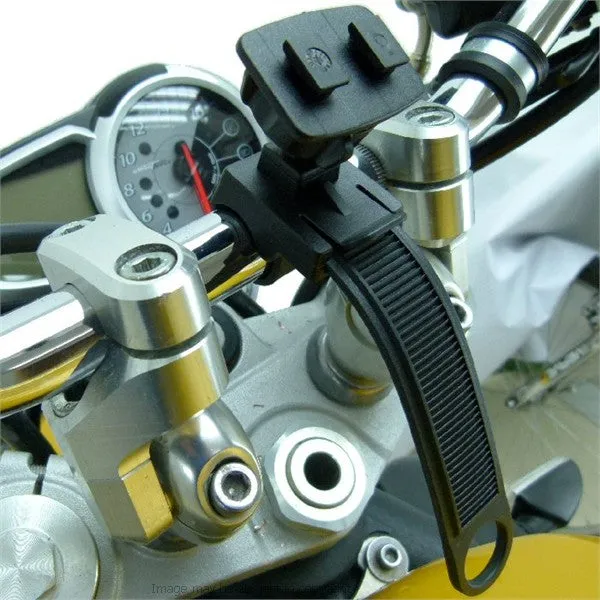 6inch Extra Widescreen GPS SatNav Strap Motorcycle Mount (sku 16401)