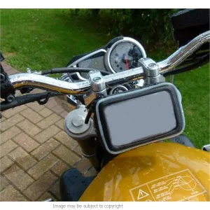 6inch GPS SatNav Motorcycle Straight MICRO USB Powered 15mm Yoke Mount (sku 14162)