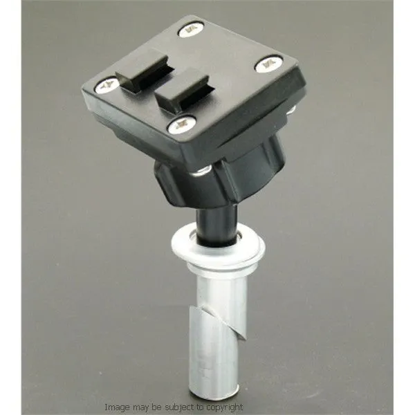 6inch GPS SatNav Motorcycle Straight MICRO USB Powered 15mm Yoke Mount (sku 14162)